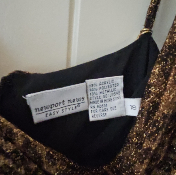 NWT Newport News Formal Dress (18) - Picture 6 of 10